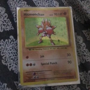 2016 Super rare hitmonchan Pokémon